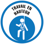 Logo qualification travail en hauteur